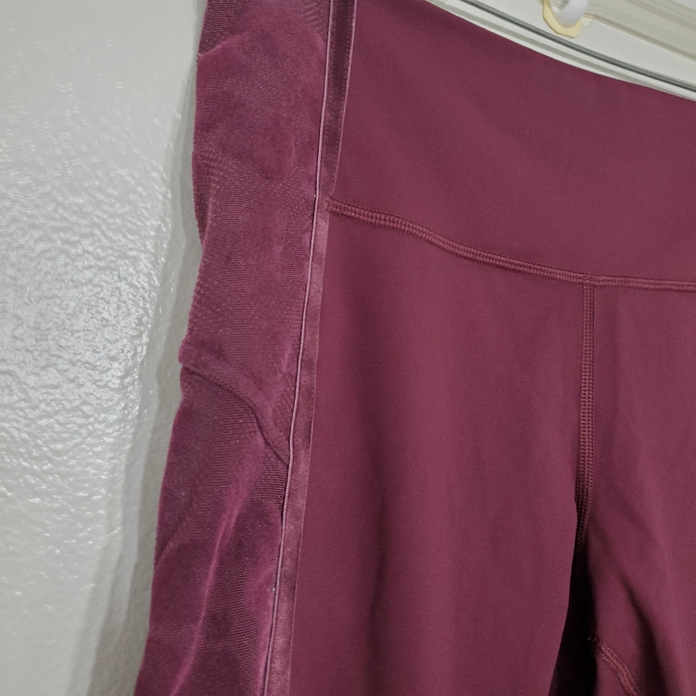 Lululemon Wunder Under Crop High-Rise Flocked 21 - Picture 6 of 6